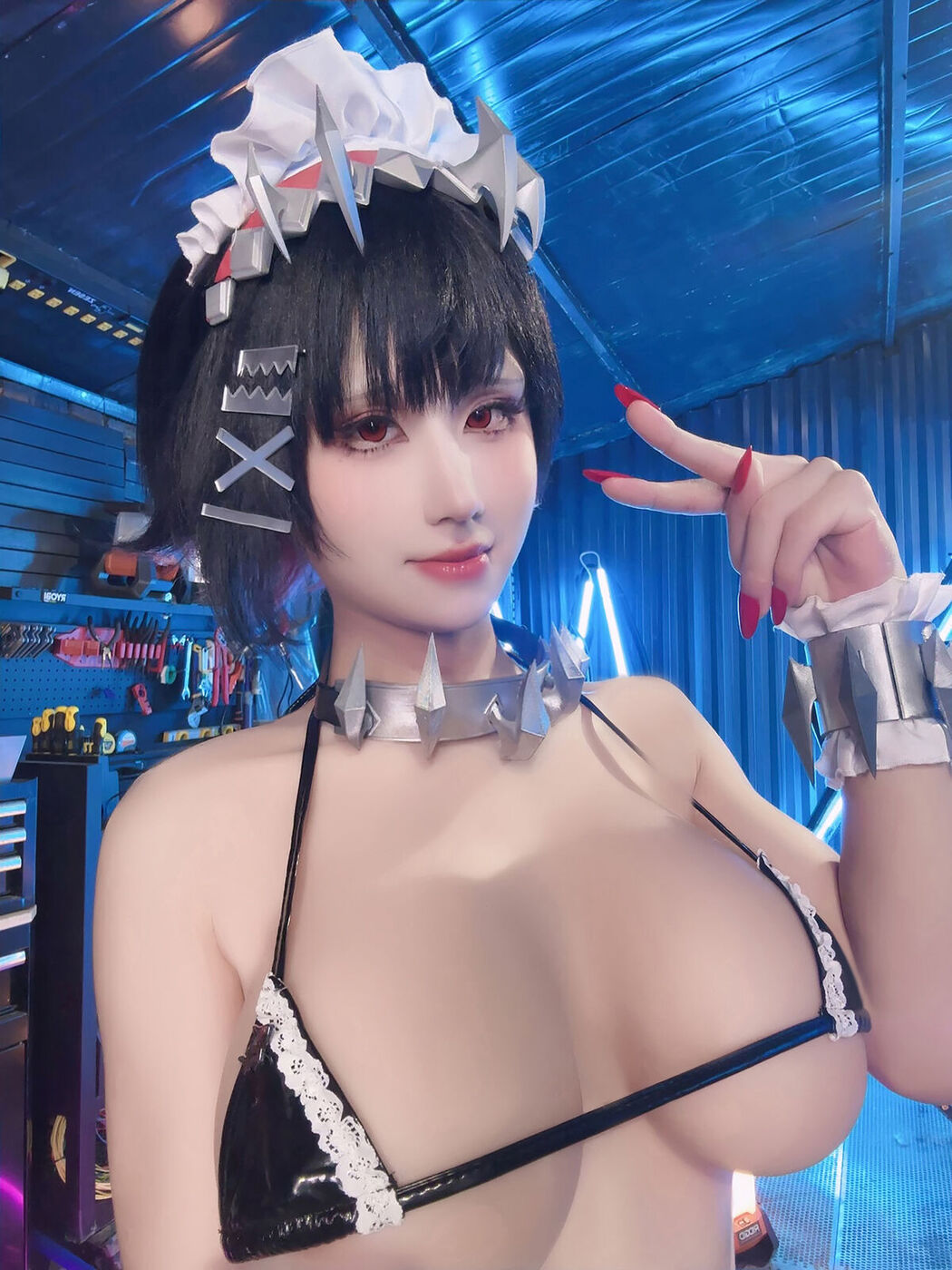 Coser@桜满三时 &#8211; 绝区零 艾莲乔 女仆比基尼