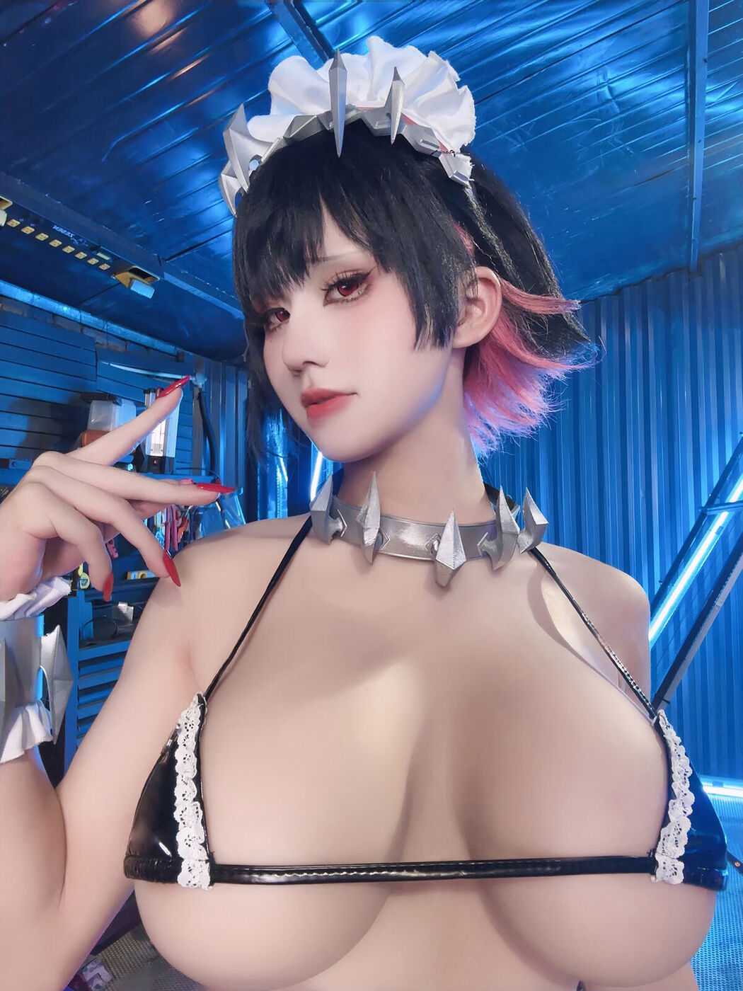 Coser@桜满三时 – 绝区零 艾莲乔 女仆比基尼