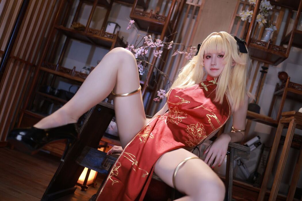 Coser@桜满三时 – 萌姬联合 旗袍