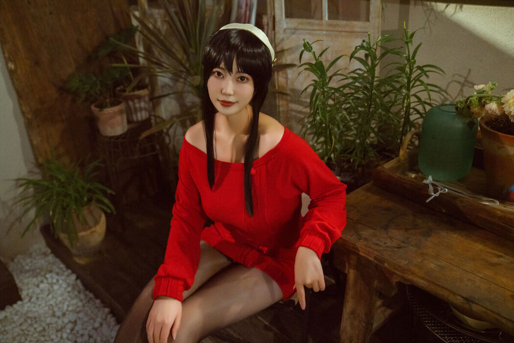 Coser@星澜是澜澜叫澜妹呀 – 约尔红毛衣