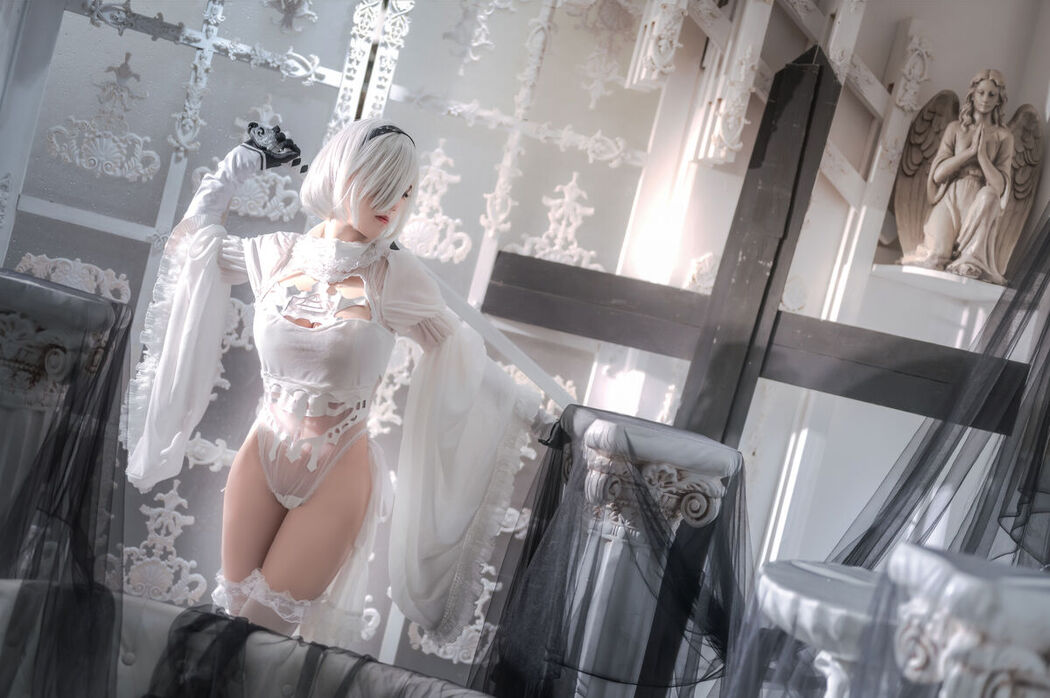 Coser@桜满三时 – 2b花嫁