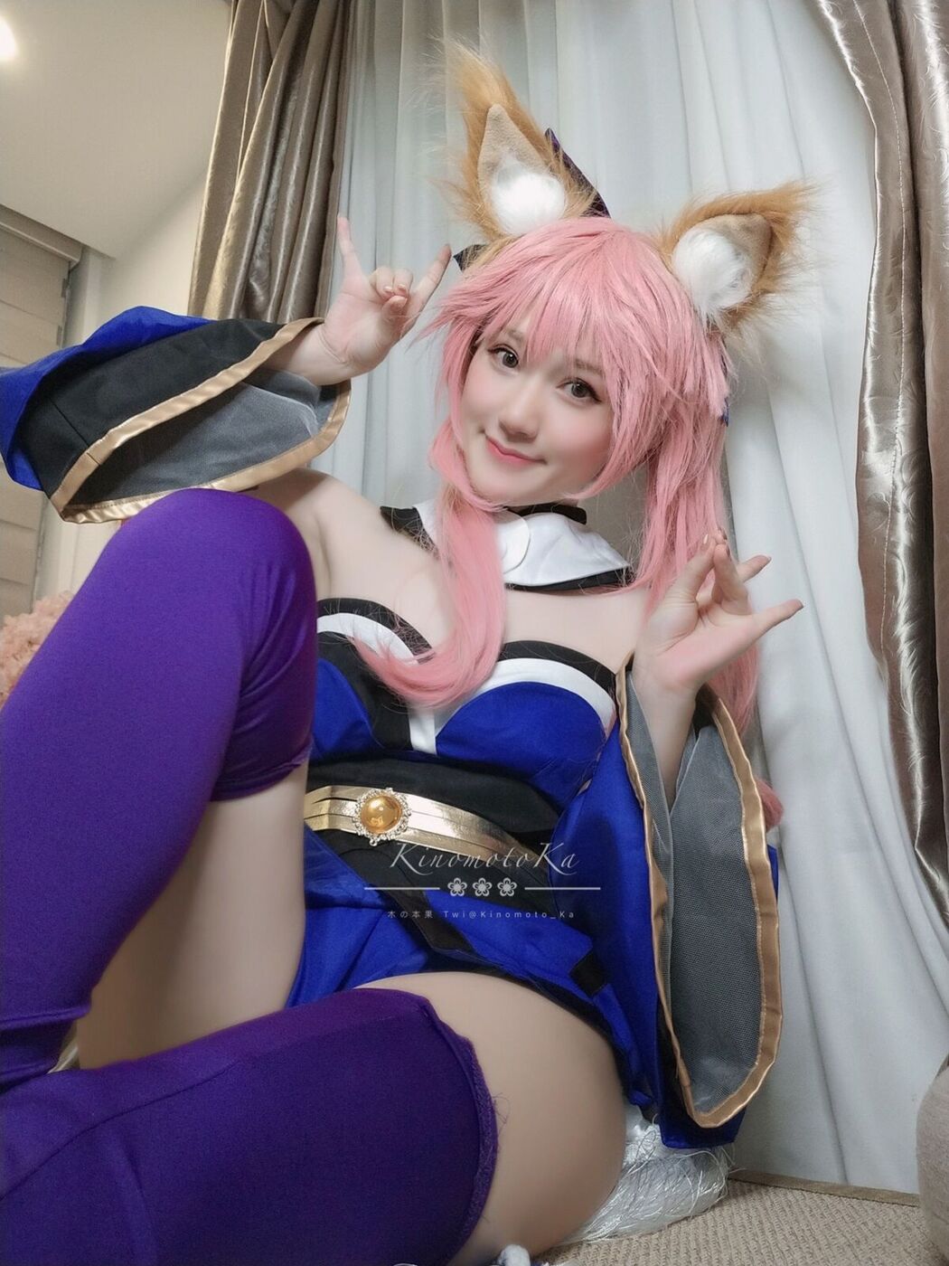 Coser@木之本果 &#8211; 豹纹常服