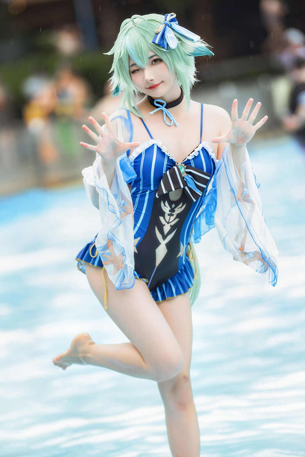 Coser@是三不是世w – 砂糖泳装 Cover Photo
