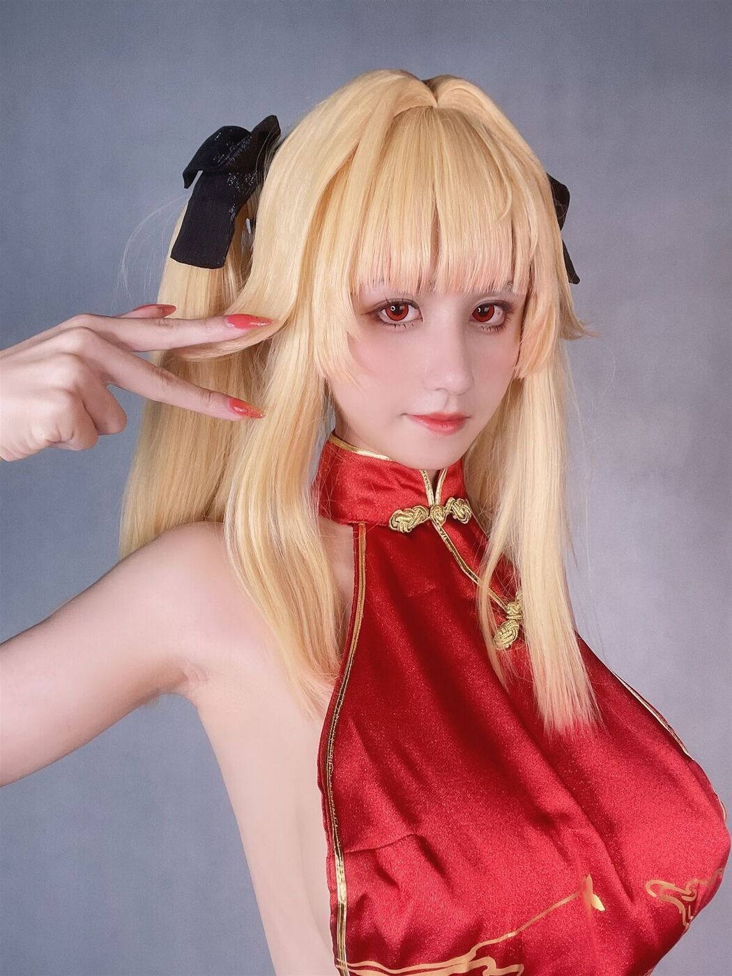 Coser@桜满三时 – 萌姬联合 旗袍