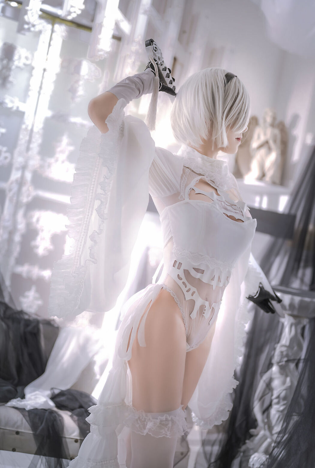 Coser@桜满三时 – 2b花嫁