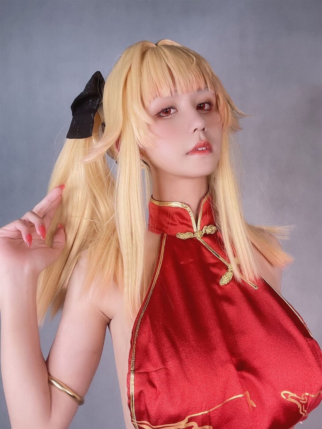 Coser@桜满三时 – 萌姬联合 旗袍