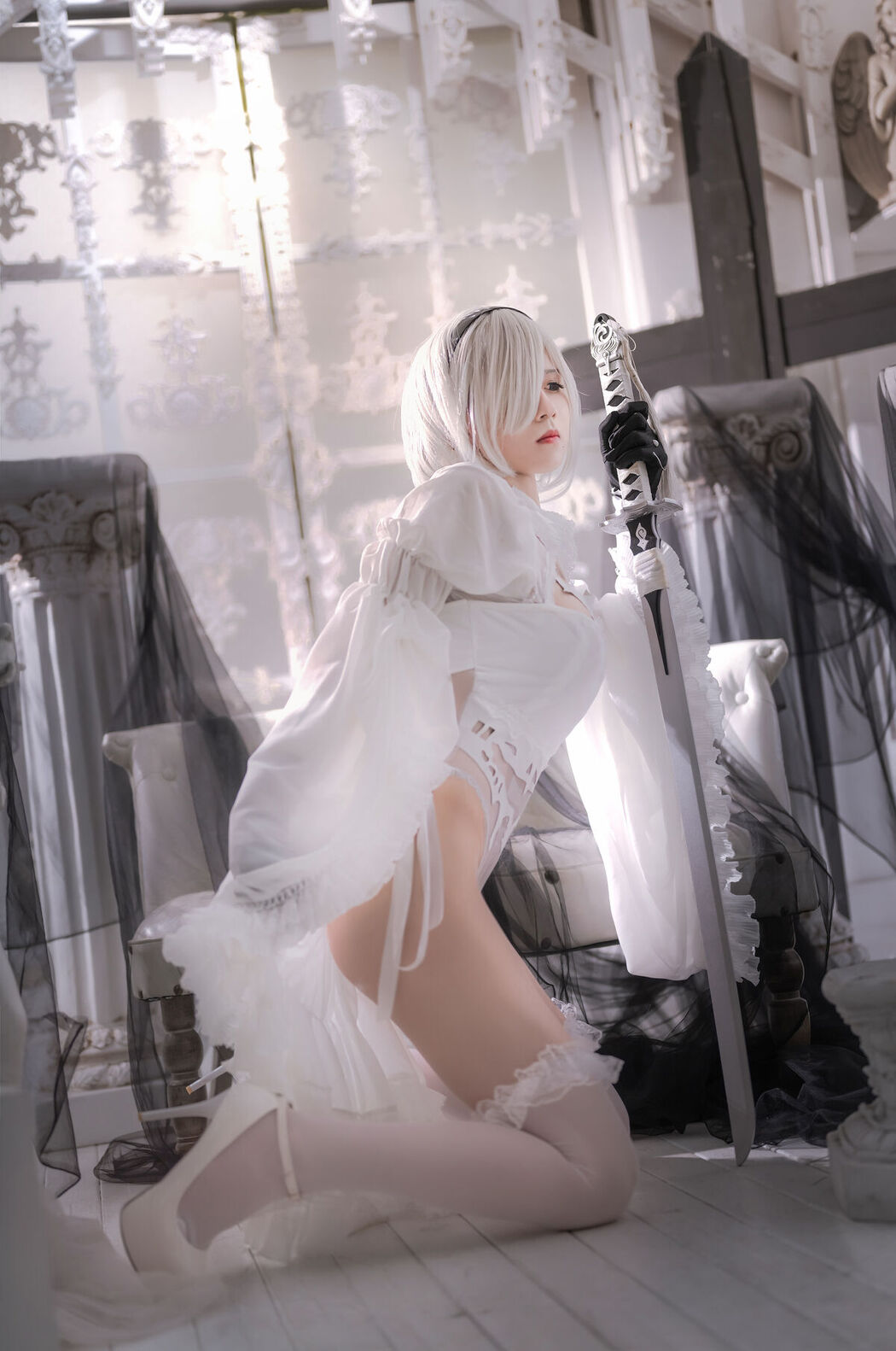 Coser@桜满三时 – 2b花嫁