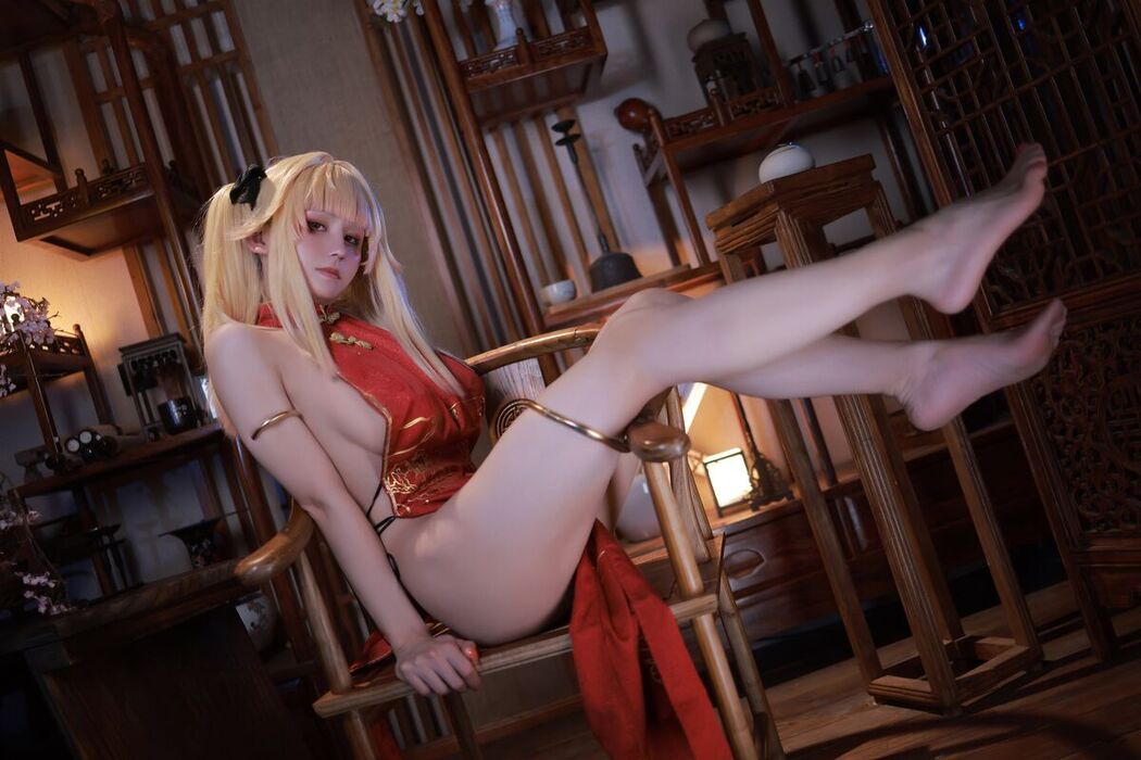 Coser@桜满三时 – 萌姬联合 旗袍