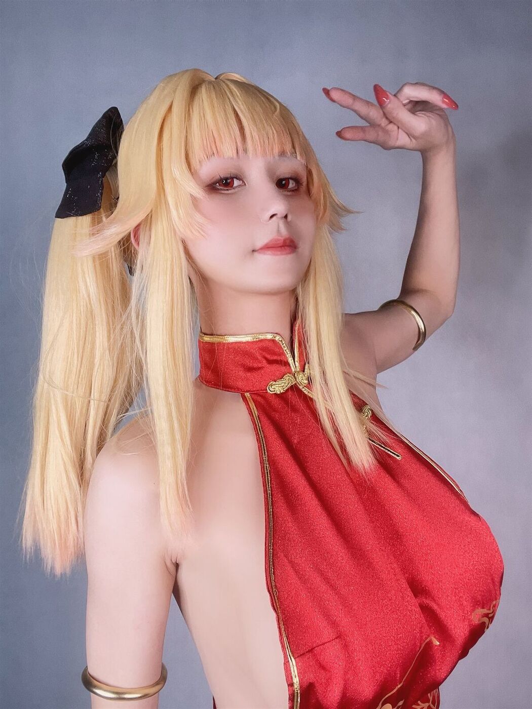 Coser@桜满三时 – 萌姬联合 旗袍