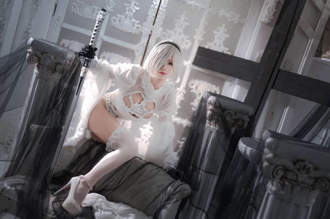 Coser@桜满三时 – 2b花嫁