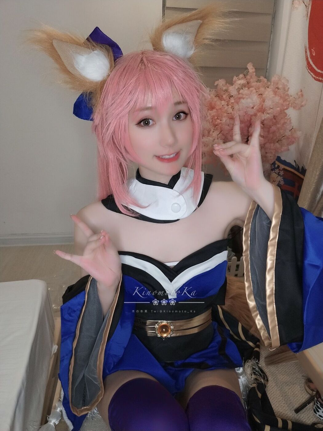 Coser@木之本果 &#8211; 豹纹常服