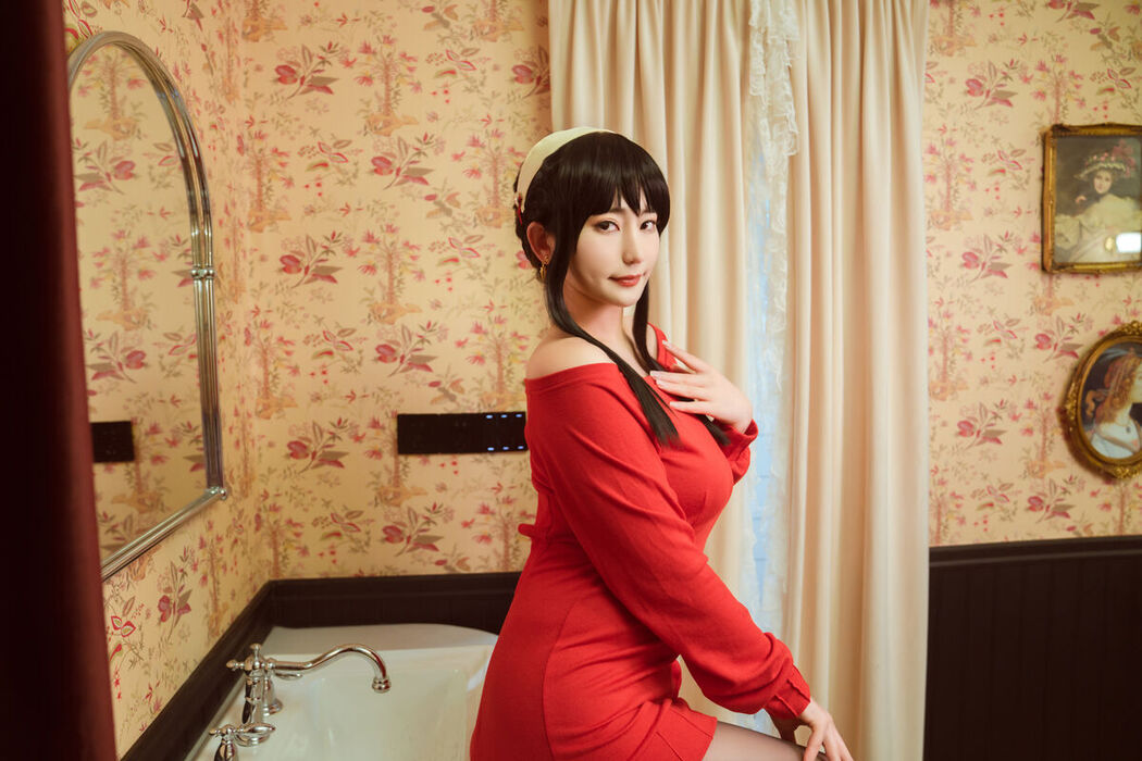 Coser@星澜是澜澜叫澜妹呀 – 约尔红毛衣