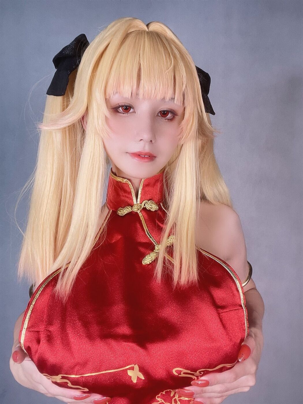 Coser@桜满三时 – 萌姬联合 旗袍