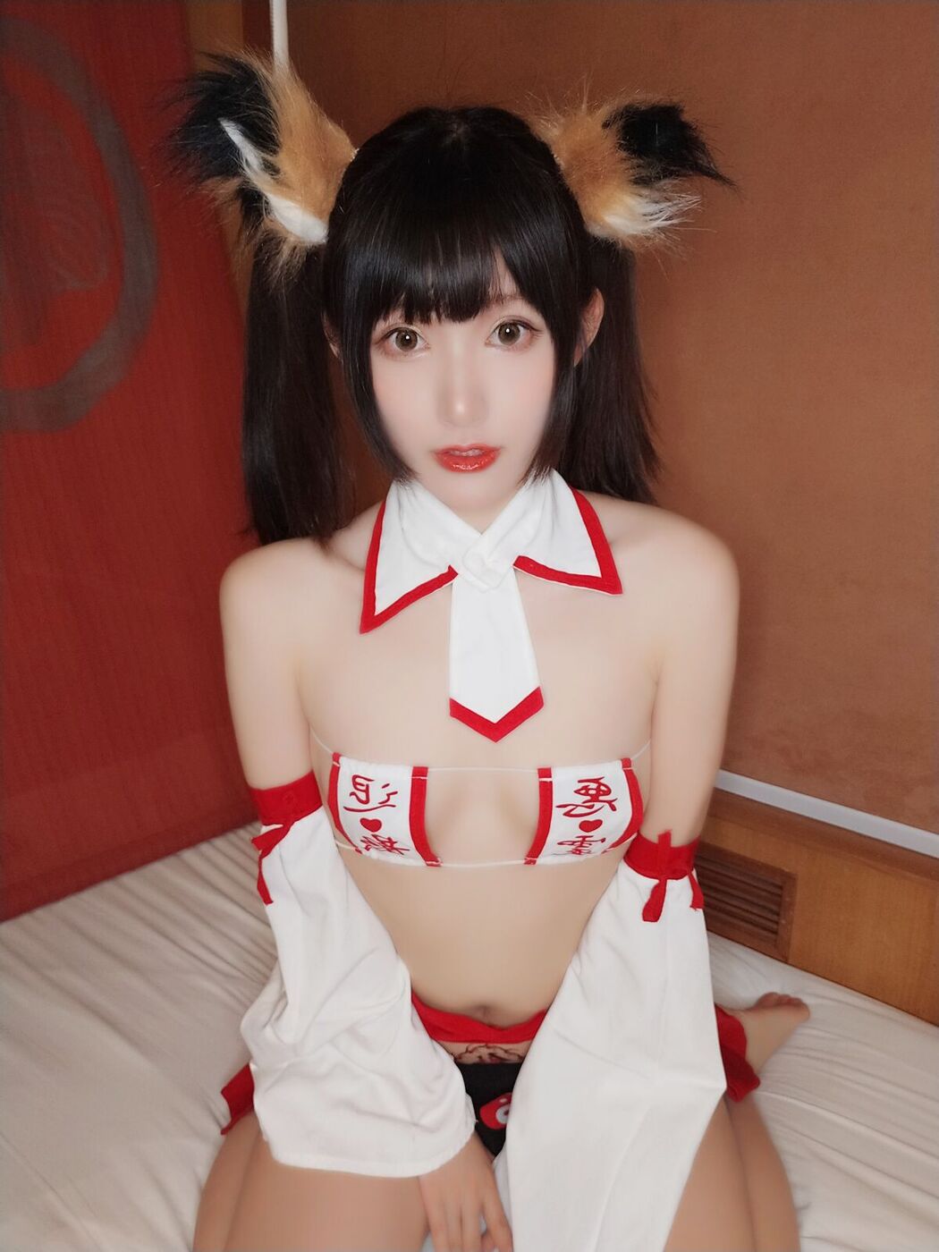 Coser@木之本果 &#8211; 自撮り Vol.12 神社の巫女