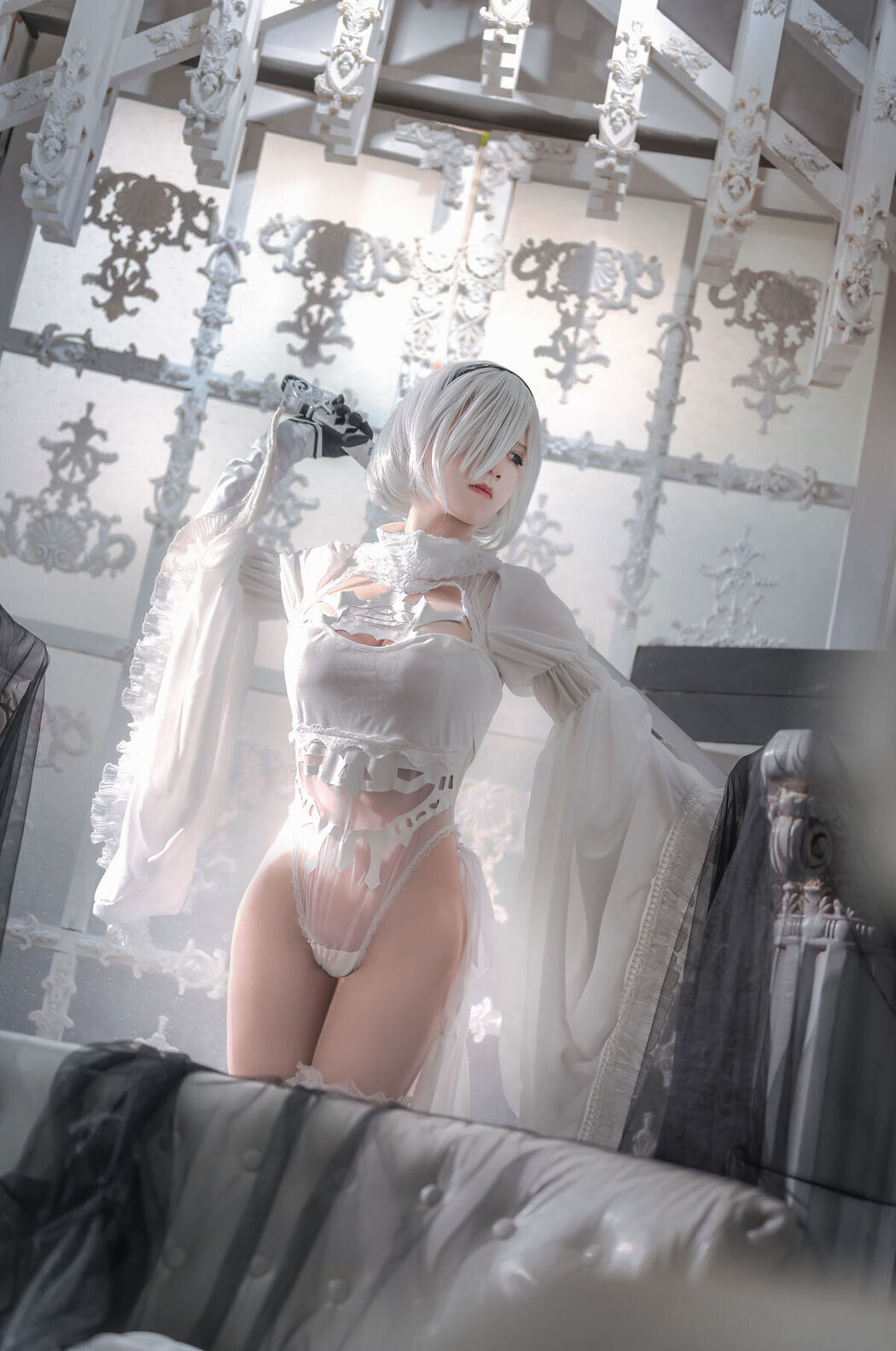 Coser@桜满三时 – 2b花嫁