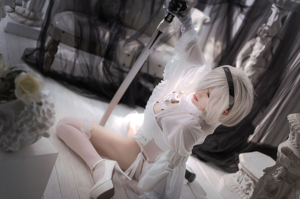 Coser@桜满三时 – 2b花嫁