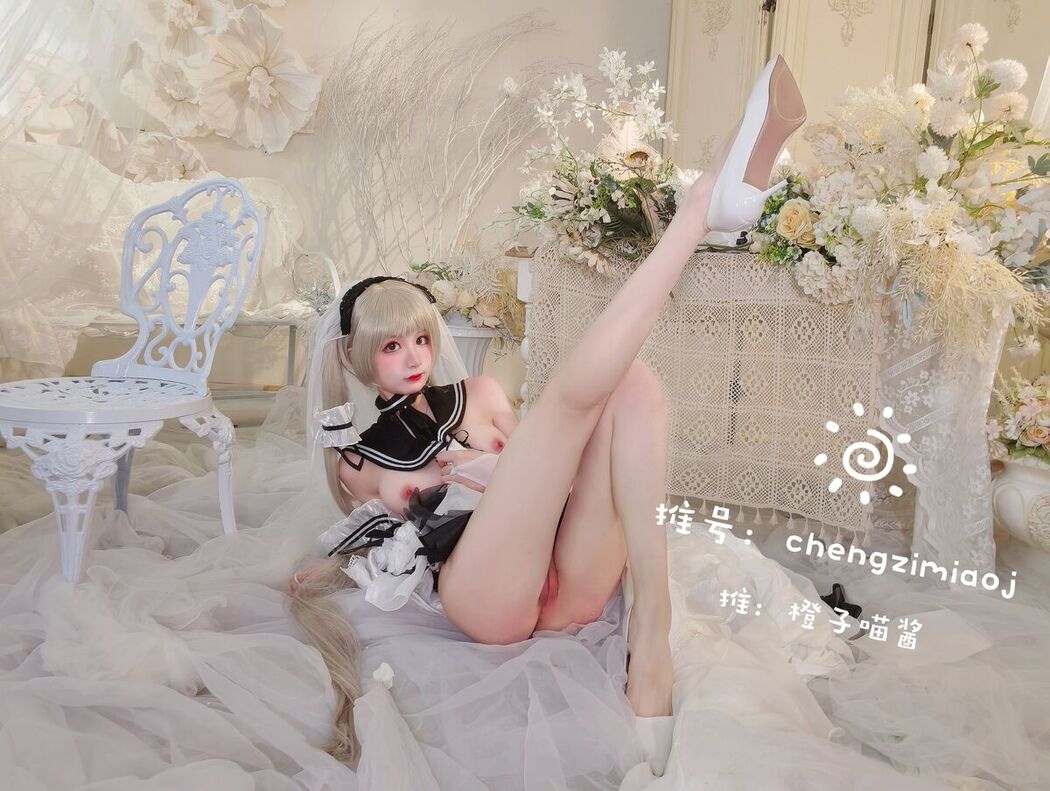 Coser@橙子喵酱 &#8211; 稀有露脸 曼妙玲珑少女 Part08