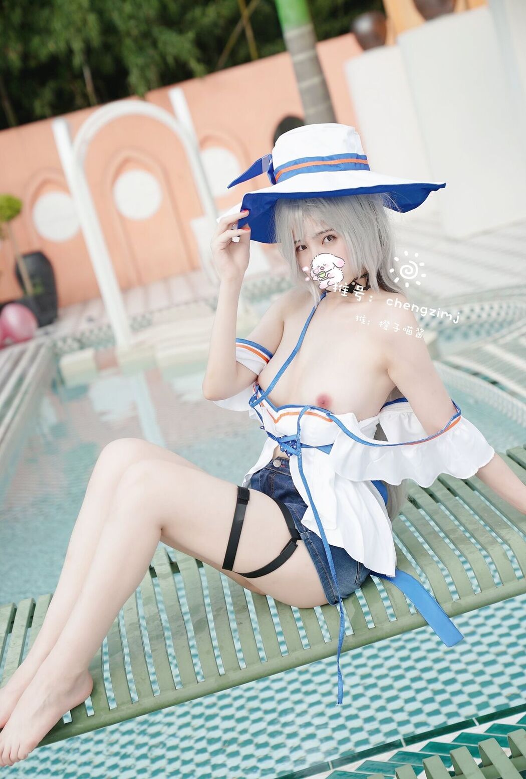 Coser@橙子喵酱 – 稀有露脸 曼妙玲珑少女 Part05
