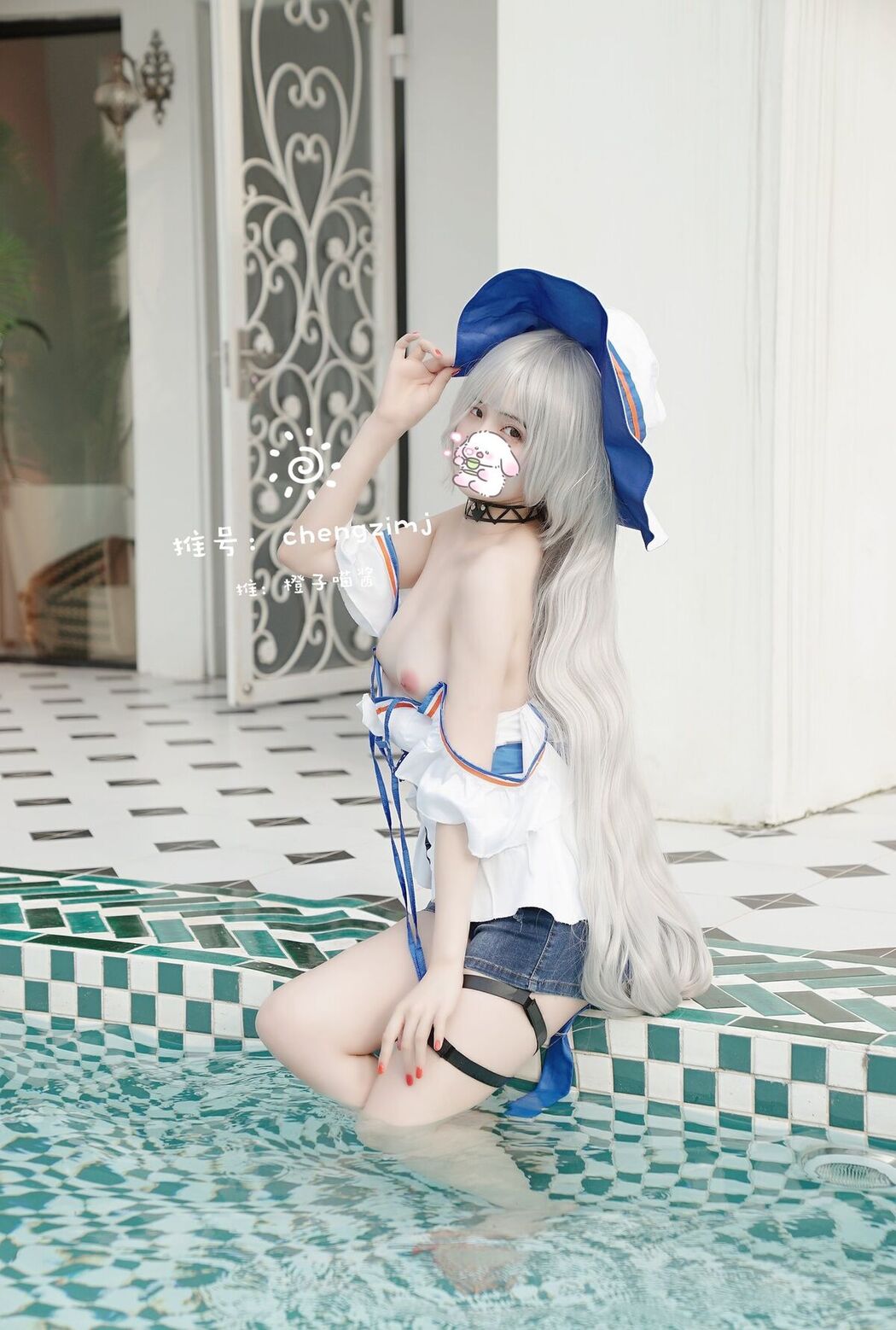 Coser@橙子喵酱 – 稀有露脸 曼妙玲珑少女 Part05