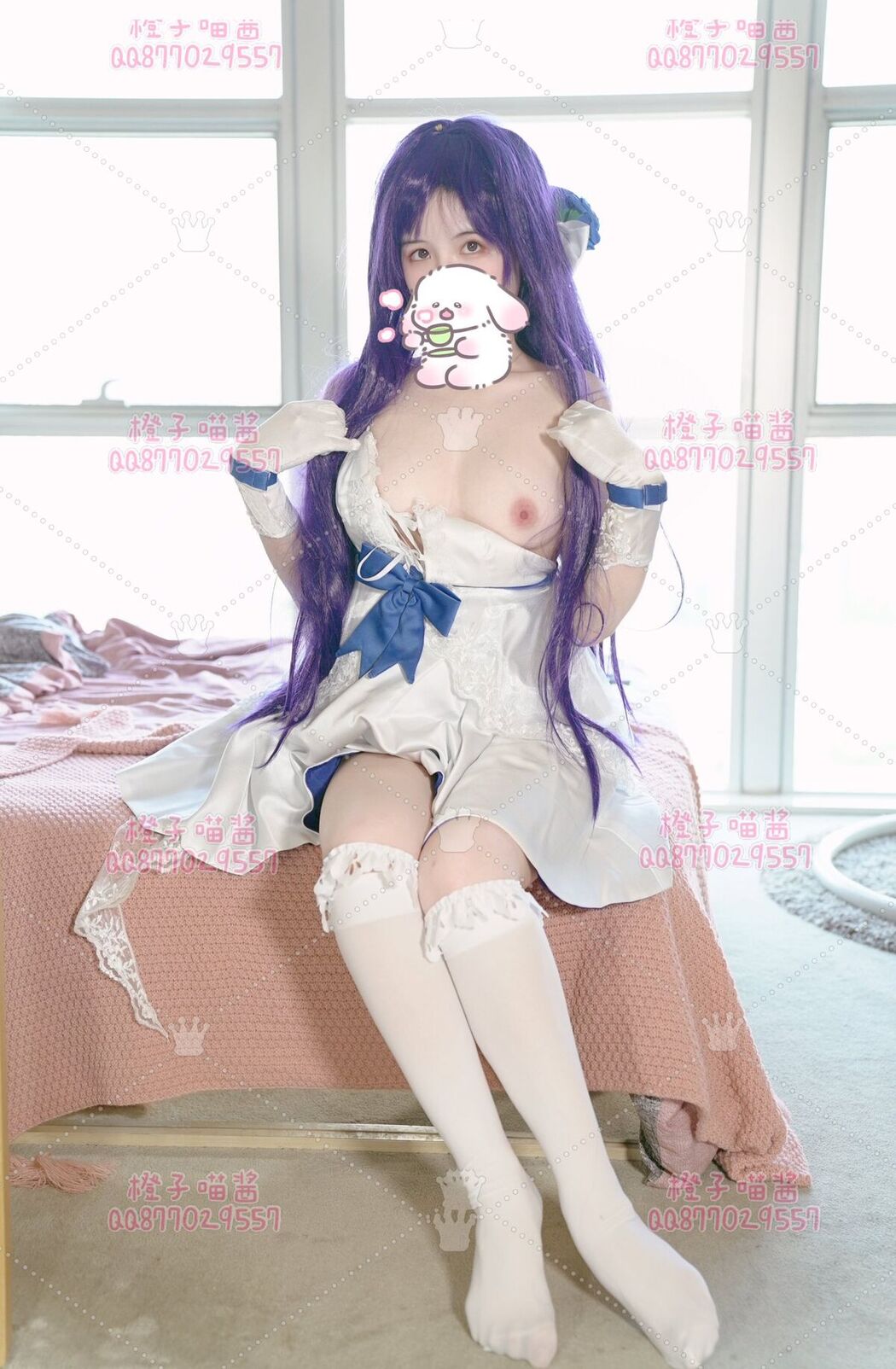 Coser@橙子喵酱 &#8211; 稀有露脸 曼妙玲珑少女 Part01