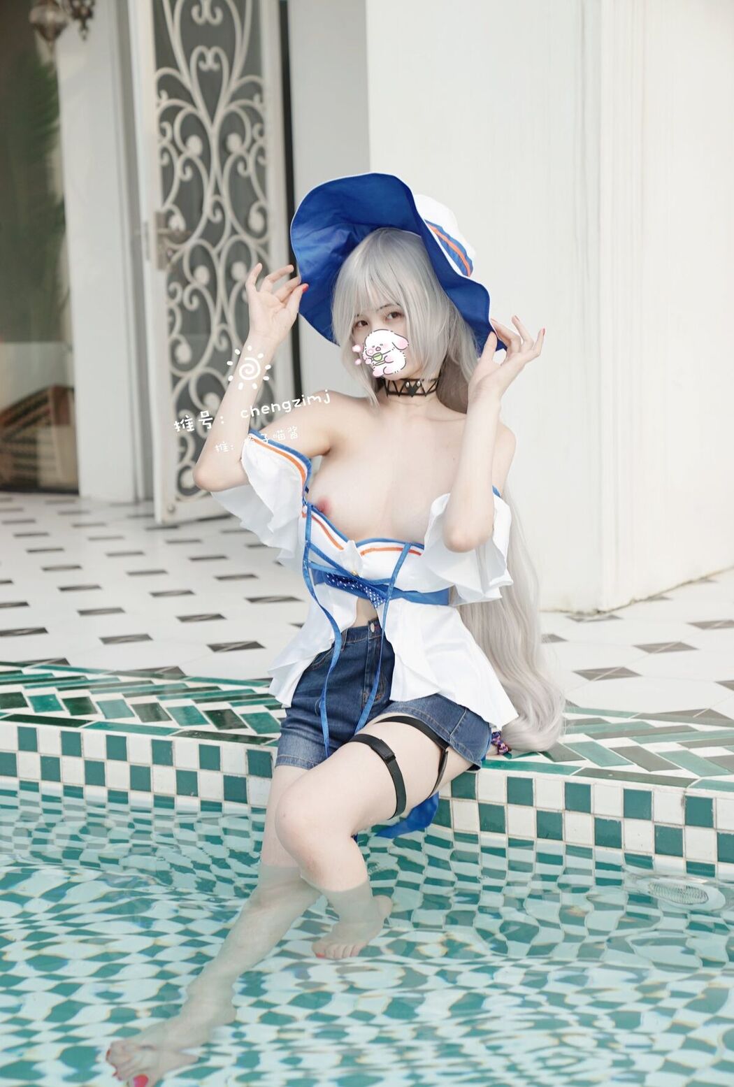 Coser@橙子喵酱 – 稀有露脸 曼妙玲珑少女 Part05