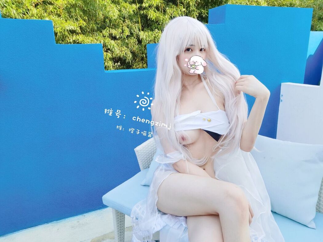 Coser@橙子喵酱 &#8211; 稀有露脸 曼妙玲珑少女 Part06