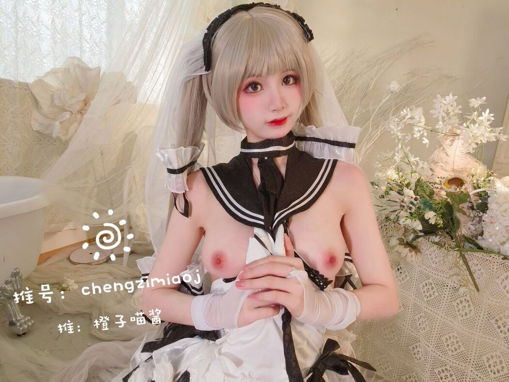 Coser@橙子喵酱 &#8211; 稀有露脸 曼妙玲珑少女 Part08