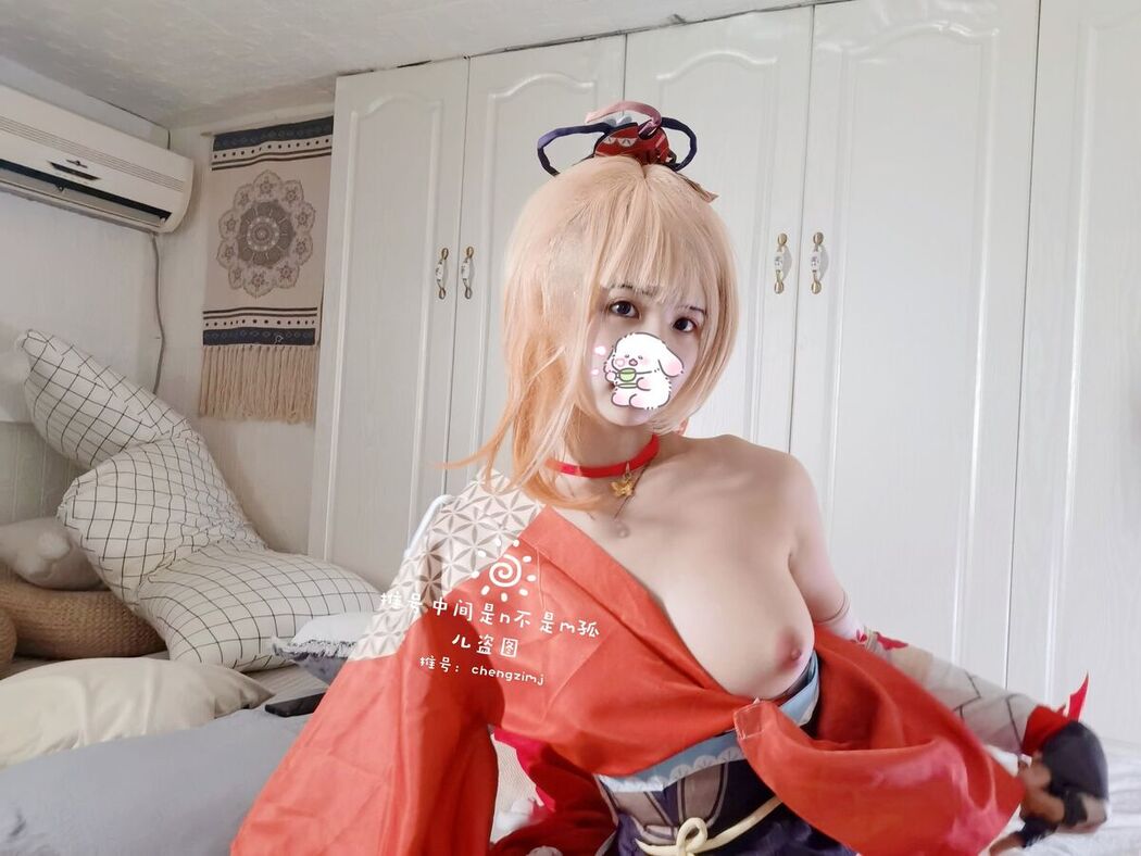 Coser@橙子喵酱 &#8211; 稀有露脸 曼妙玲珑少女 Part05