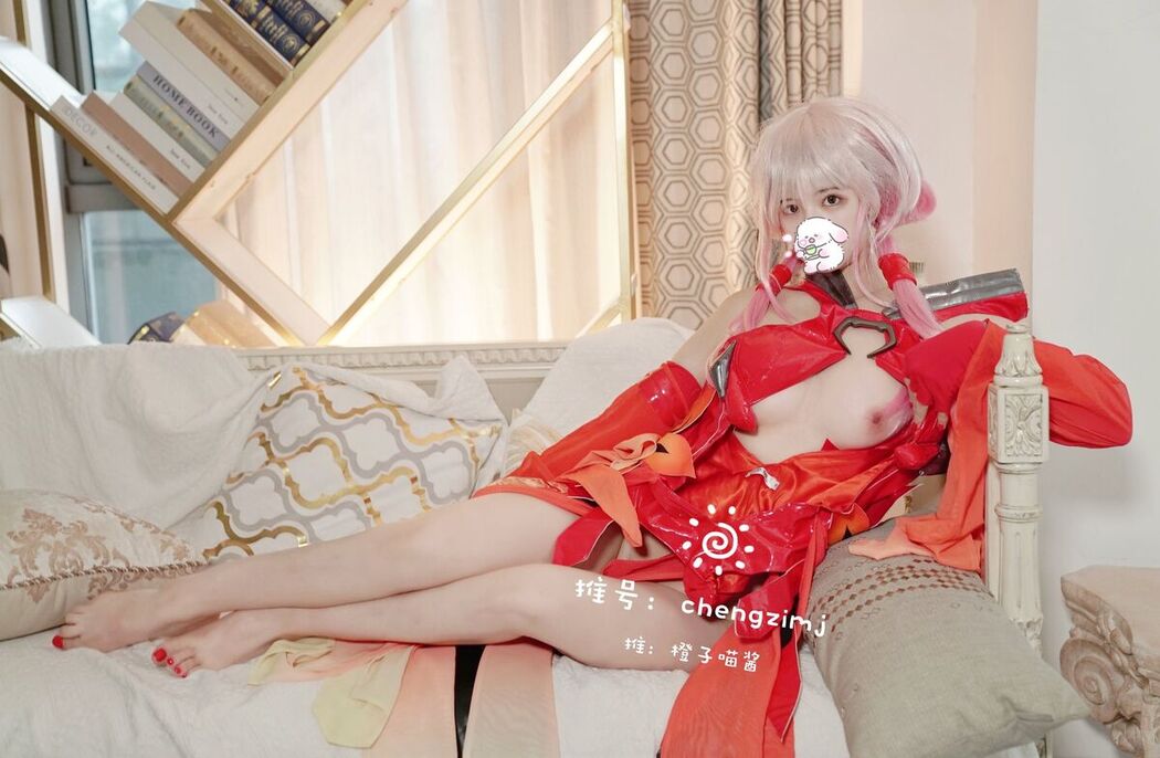 Coser@橙子喵酱 – 稀有露脸 曼妙玲珑少女 Part02