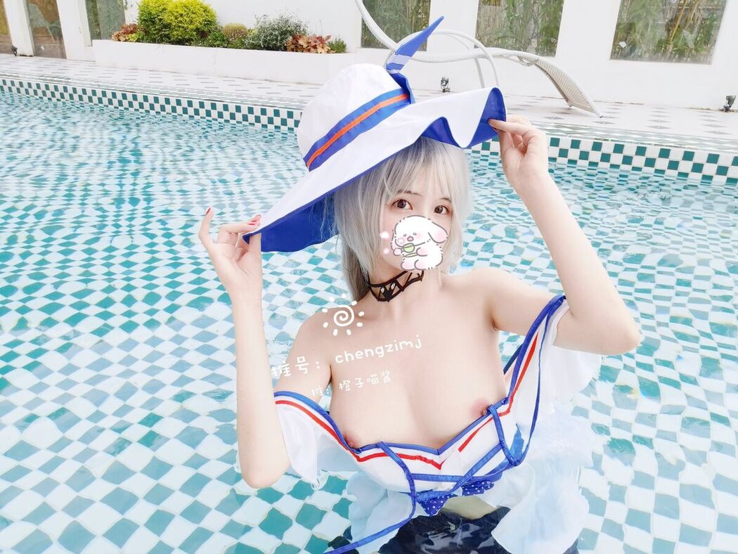 Coser@橙子喵酱 &#8211; 稀有露脸 曼妙玲珑少女 Part04
