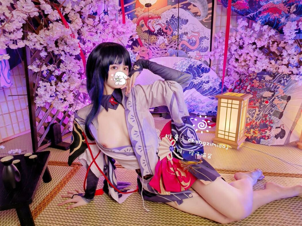 Coser@橙子喵酱 – 稀有露脸 曼妙玲珑少女 Part04