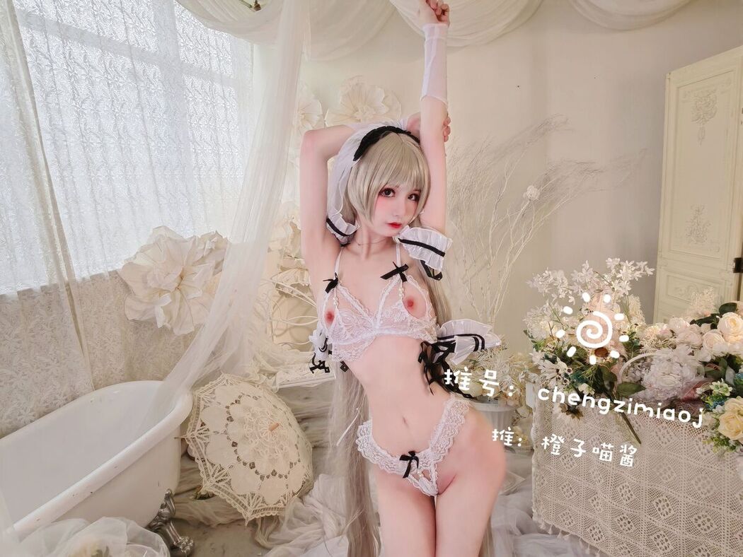Coser@橙子喵酱 &#8211; 稀有露脸 曼妙玲珑少女 Part08