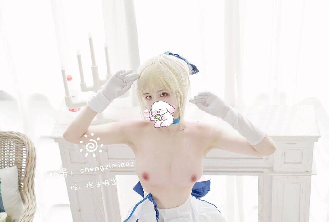 Coser@橙子喵酱 – 稀有露脸 曼妙玲珑少女 Part01