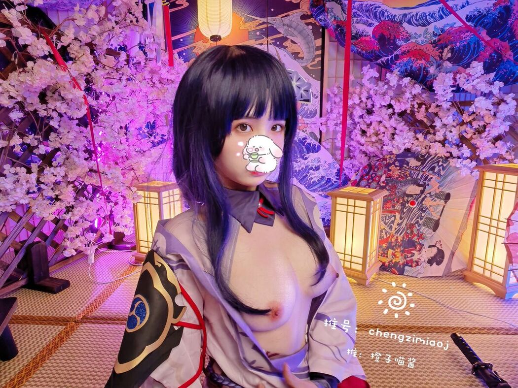 Coser@橙子喵酱 – 稀有露脸 曼妙玲珑少女 Part04