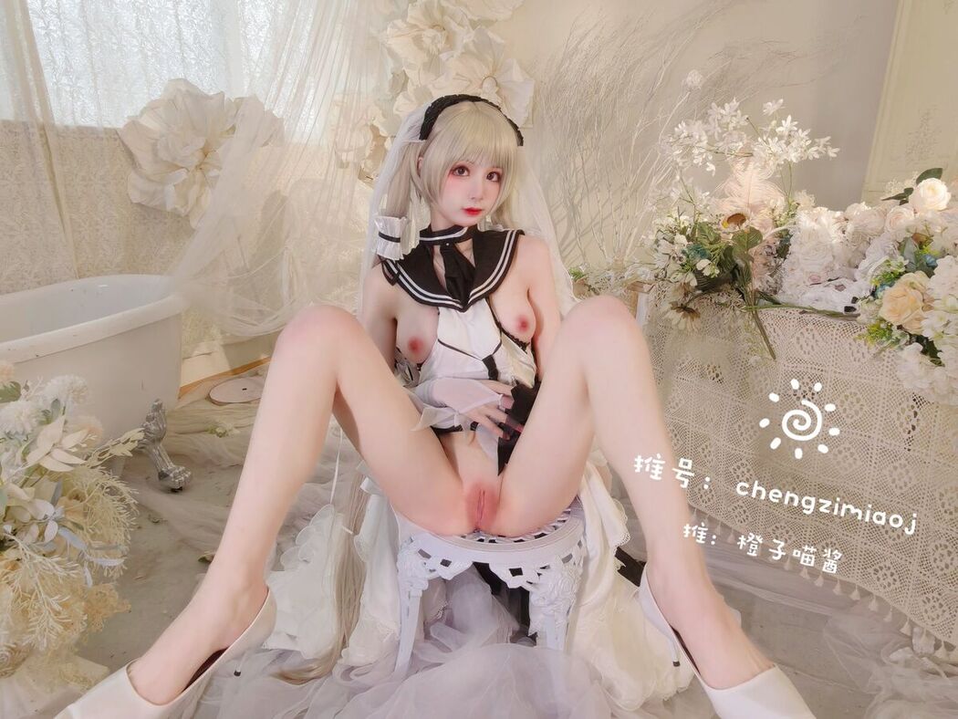 Coser@橙子喵酱 &#8211; 稀有露脸 曼妙玲珑少女 Part08