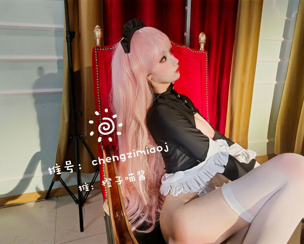 Coser@橙子喵酱 &#8211; 稀有露脸 曼妙玲珑少女 Part09
