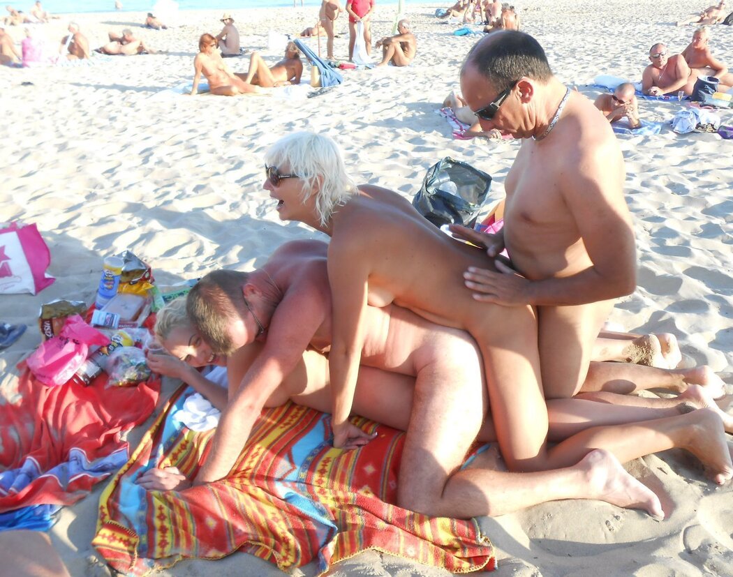 Swinger Porn On The Beach