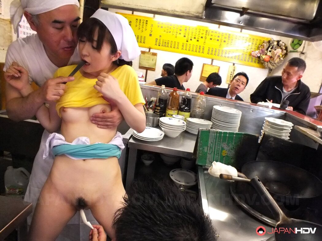 Japanese Porn In The Kitchen