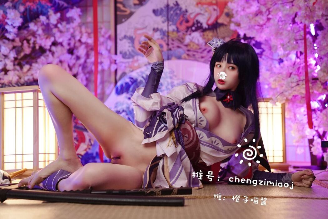 Coser@橙子喵酱 &#8211; 稀有露脸 曼妙玲珑少女 Part10