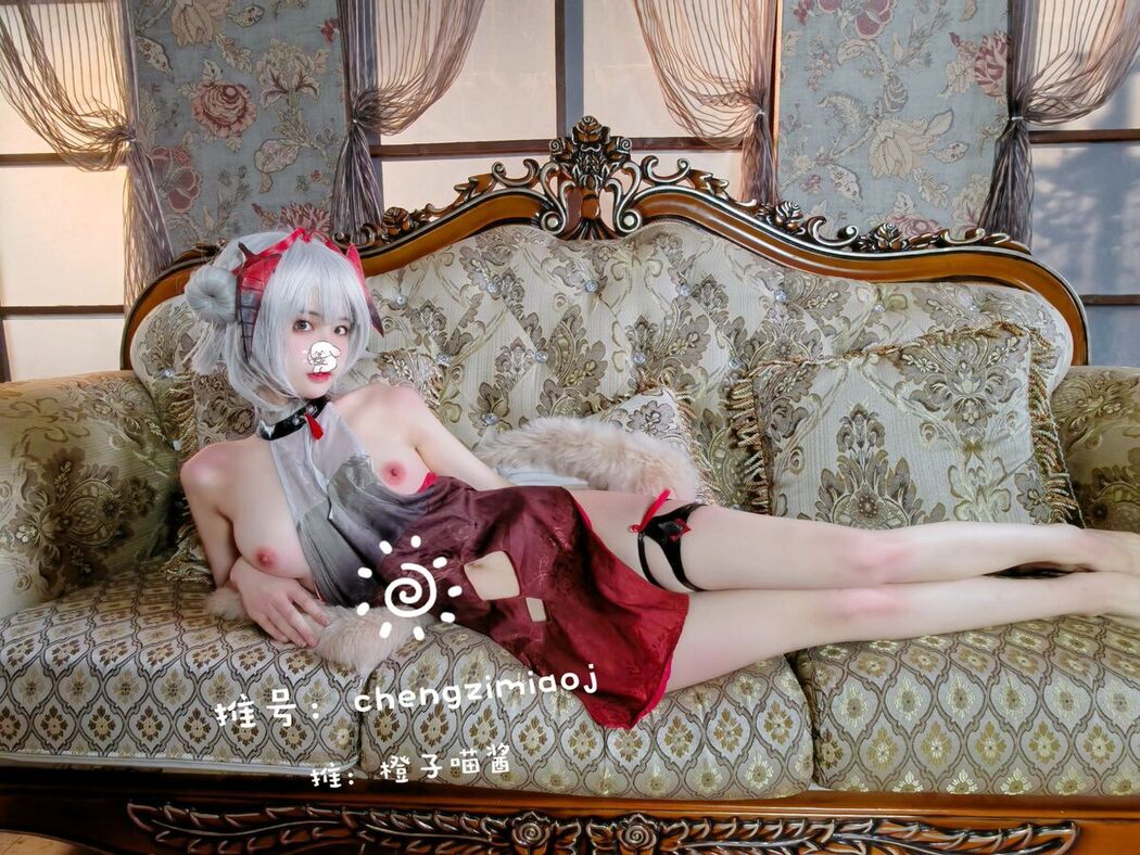 Coser@橙子喵酱 &#8211; 稀有露脸 曼妙玲珑少女 Part10