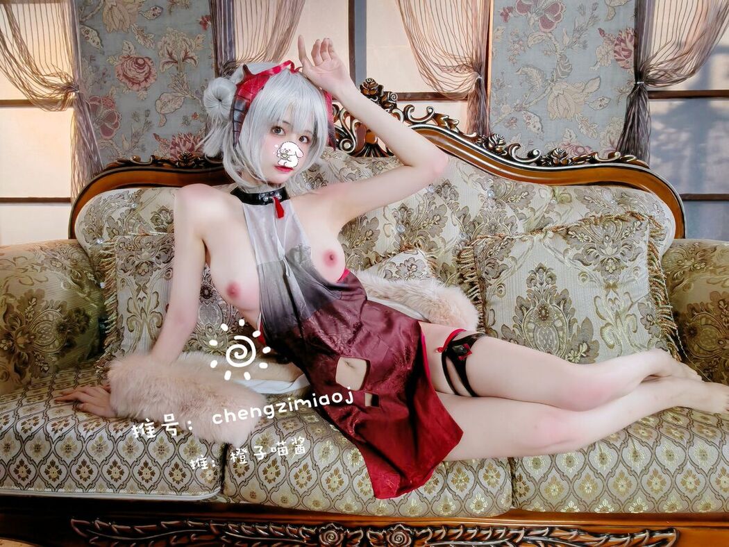 Coser@橙子喵酱 &#8211; 稀有露脸 曼妙玲珑少女 Part10