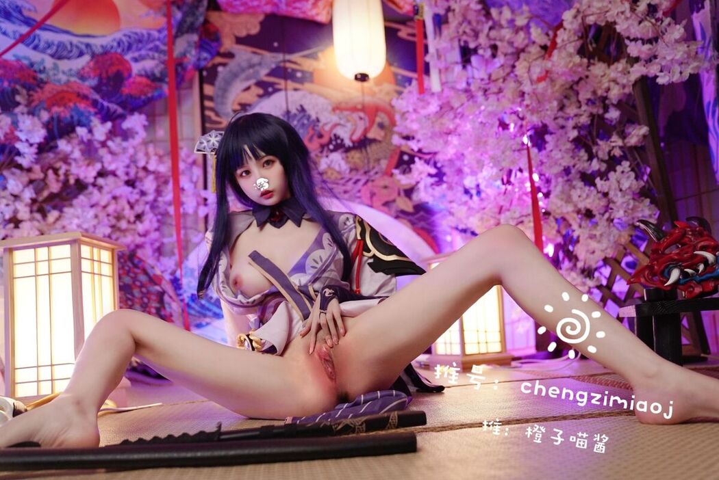 Coser@橙子喵酱 &#8211; 稀有露脸 曼妙玲珑少女 Part10