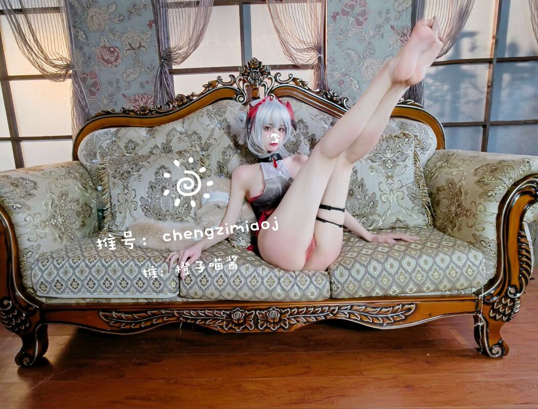 Coser@橙子喵酱 – 稀有露脸 曼妙玲珑少女 Part10
