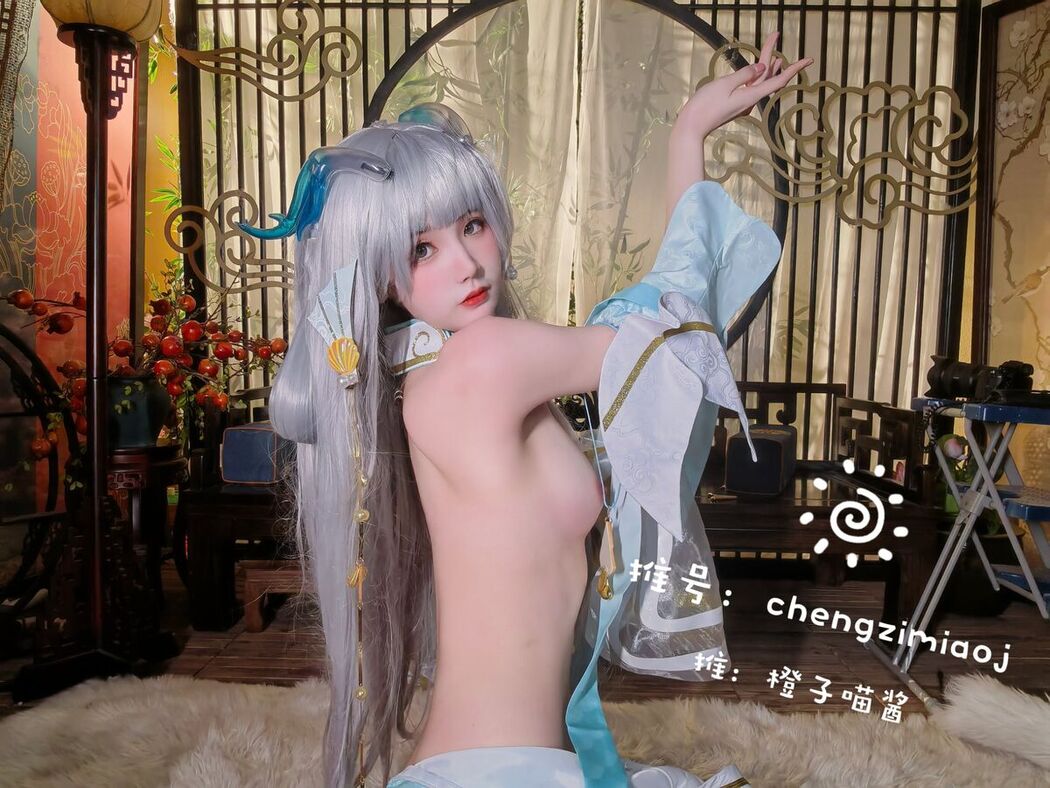 Coser@橙子喵酱 – 稀有露脸 曼妙玲珑少女 Part10