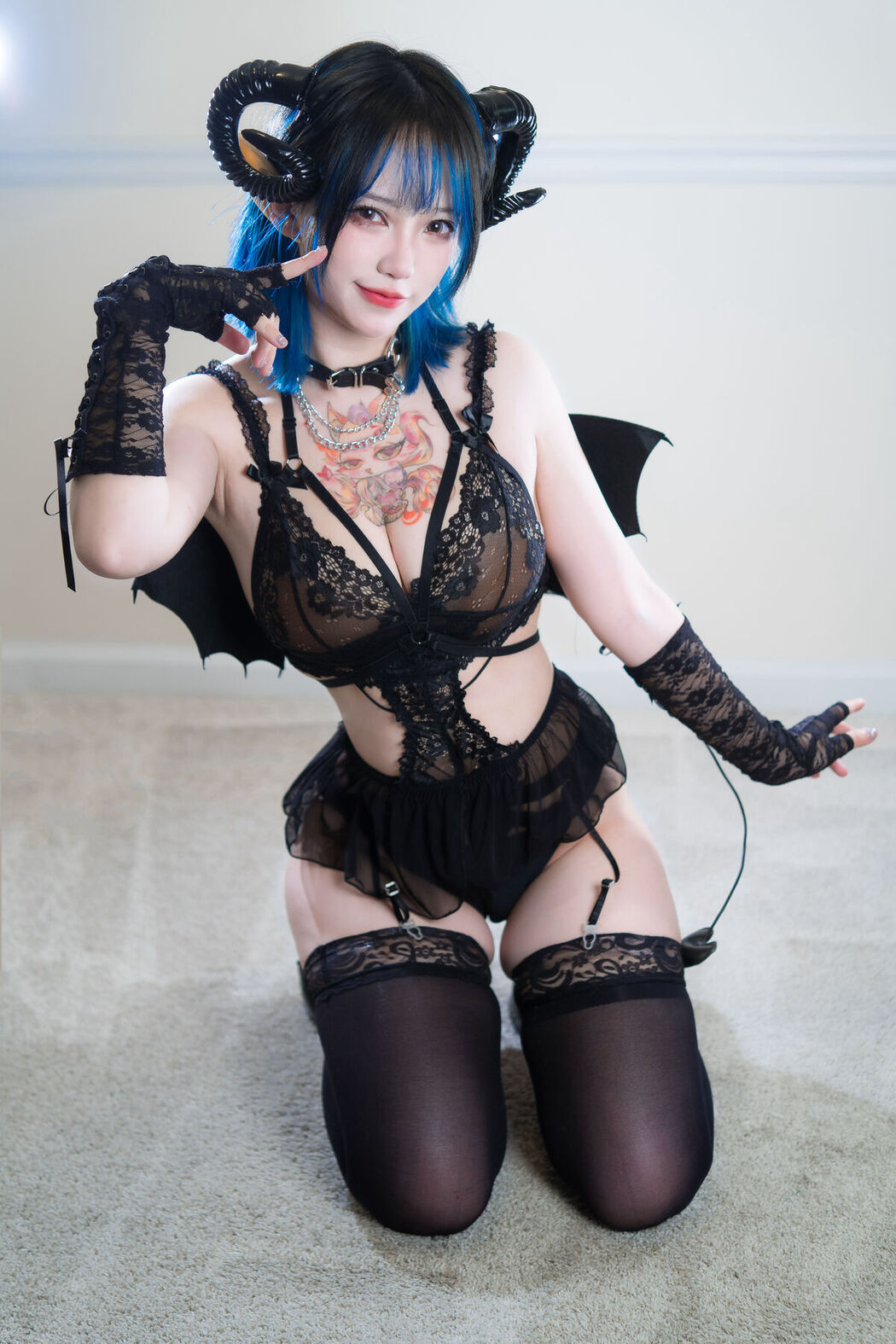 Coser@狐洛洛子 &#8211; 深蓝魅魔