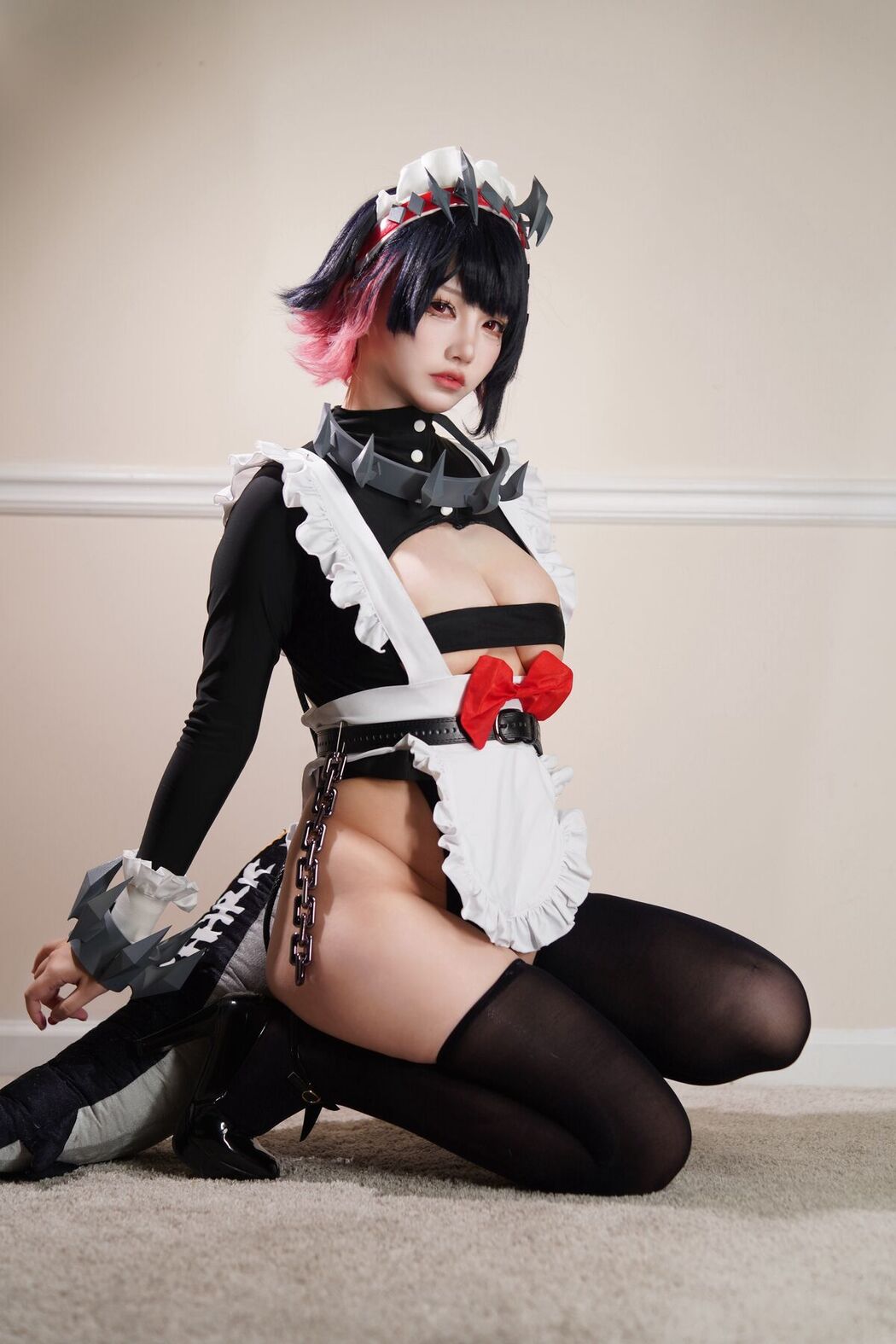 Coser@狐洛洛子 &#8211; 鲨鱼妹 女仆
