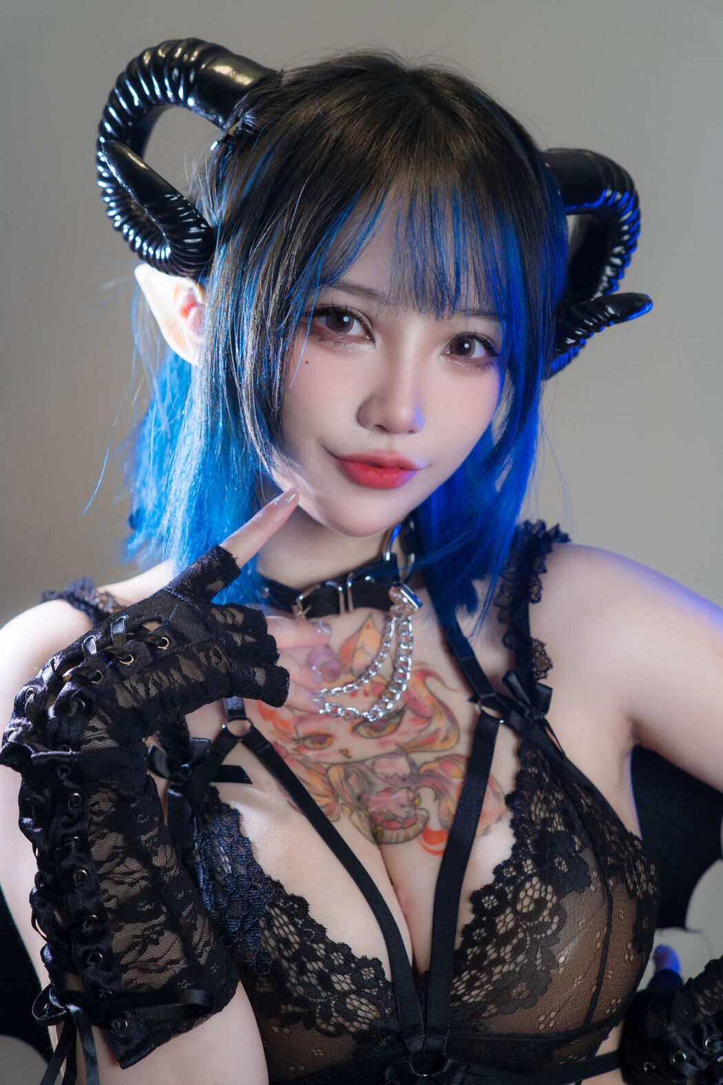 Coser@狐洛洛子 – 深蓝魅魔