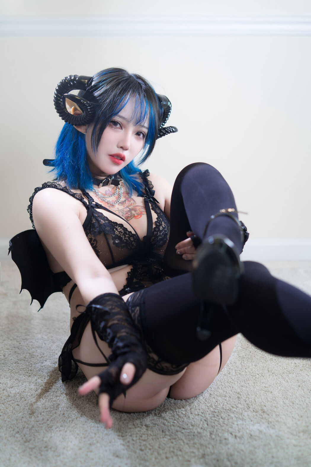 Coser@狐洛洛子 &#8211; 深蓝魅魔