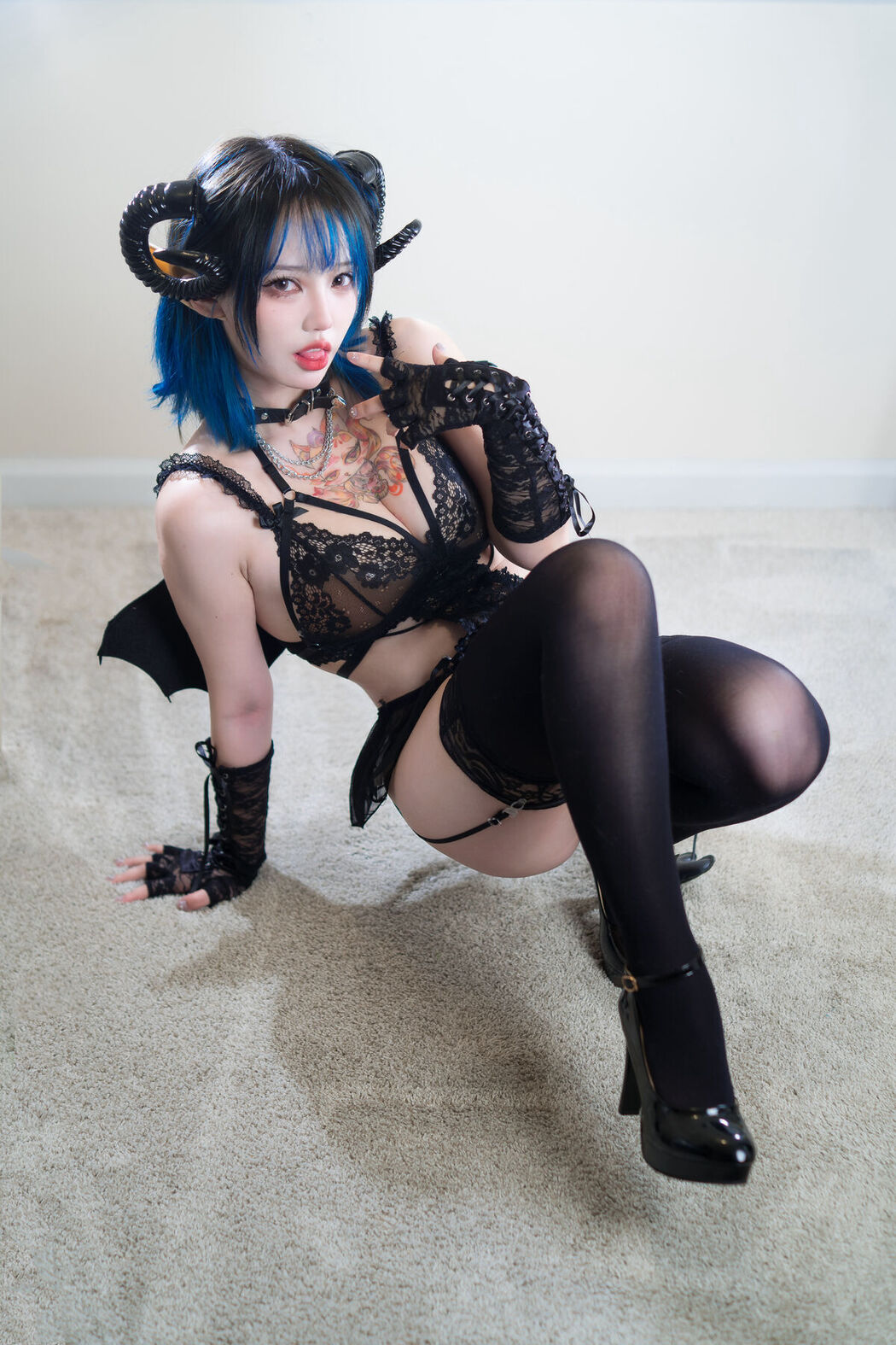 Coser@狐洛洛子 &#8211; 深蓝魅魔