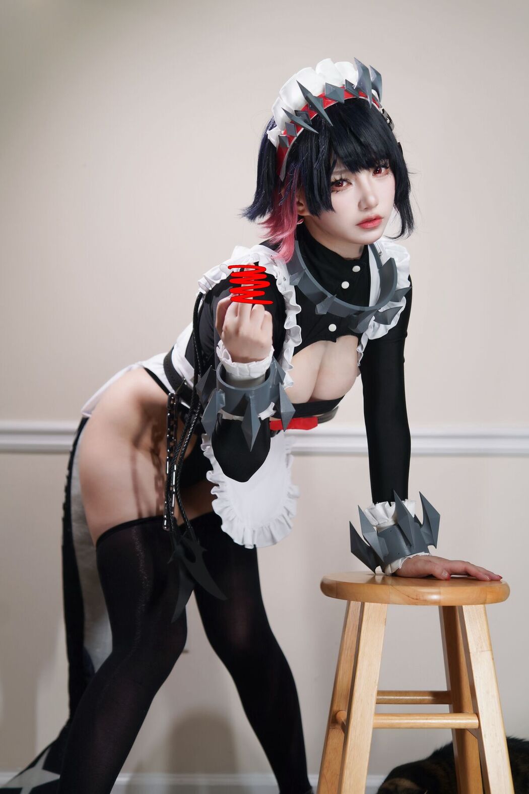Coser@狐洛洛子 &#8211; 鲨鱼妹 女仆